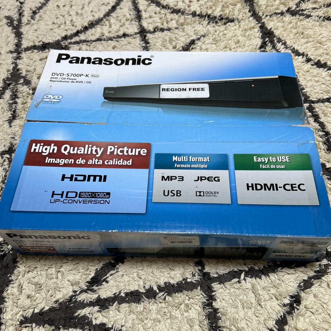 <リージョンフリー> パナソニック DVD-S700 DVDプレーヤー