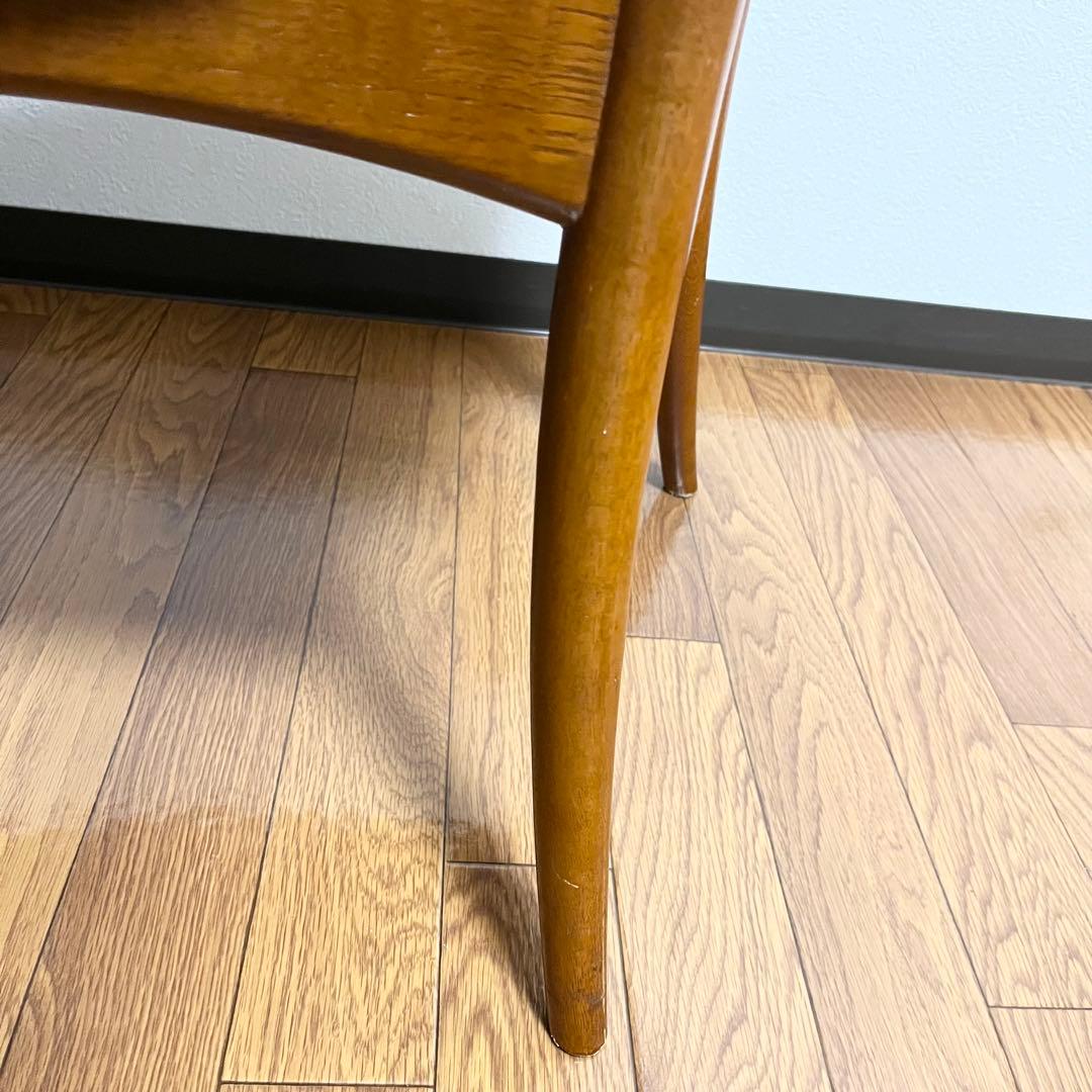 【美品】飛騨産業　クレセント　アームチェア　HIDA CRESCENT ①