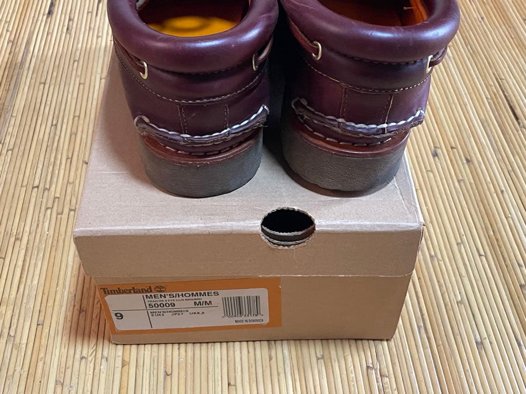 Timberland モカシンシューズ 9 ダークブラウン