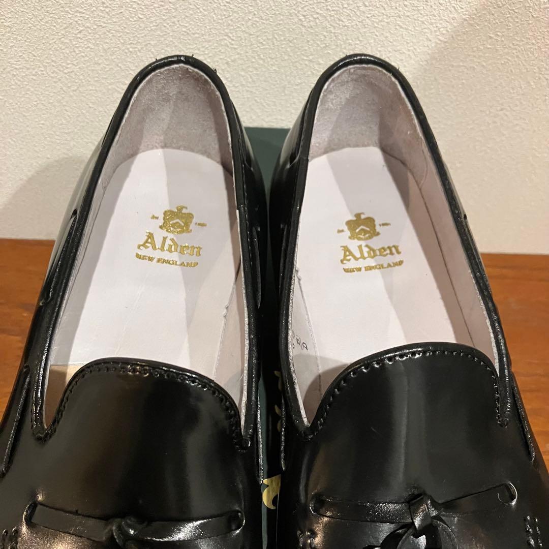 ☆未使用品☆ Alden 664 US8.5D / ブラックコードバン 付属品有