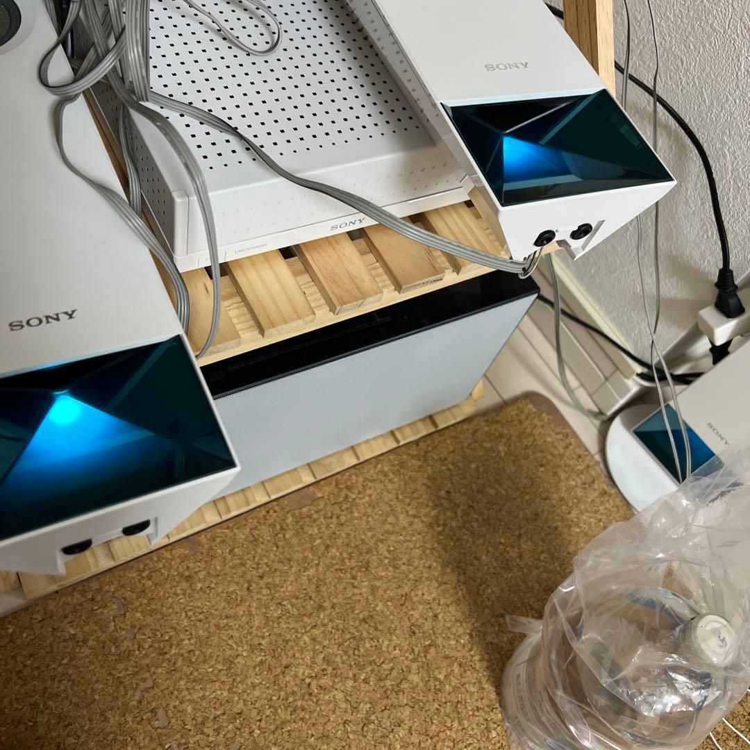 注意有りSONY BDV-N1WL スピーカーセット　BD DVDプレイヤー内蔵