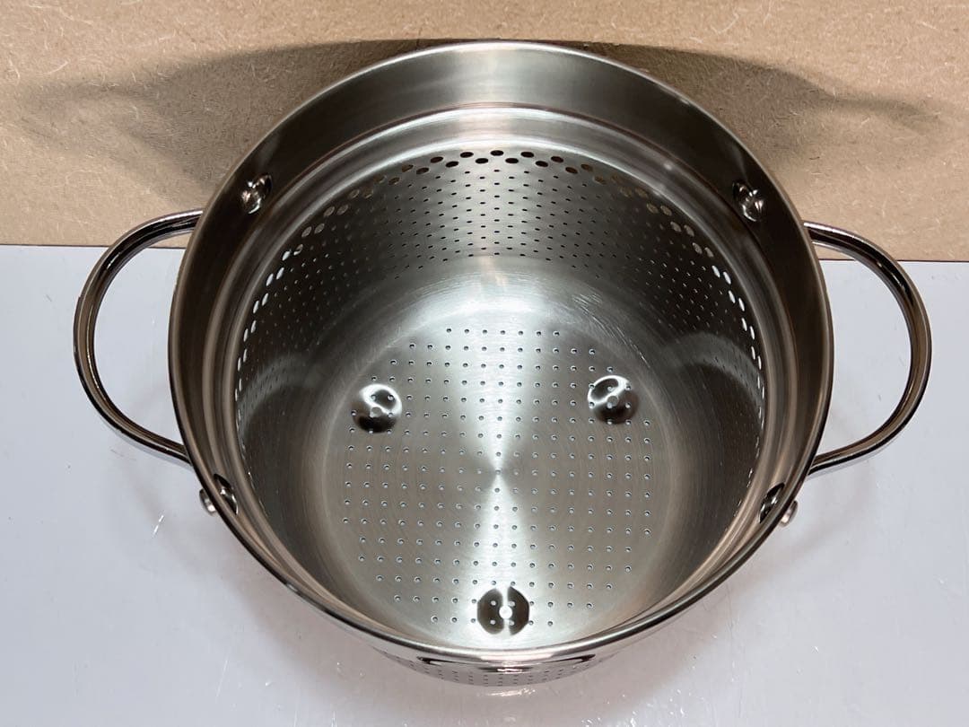 MEYER ステンレス鍋 麺'S ポット 20CM ガス IH対応 パスタセット