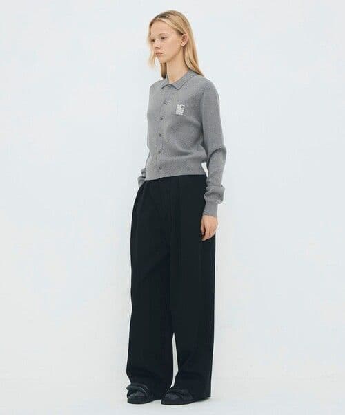 caban コットンカシミヤ カーディガン