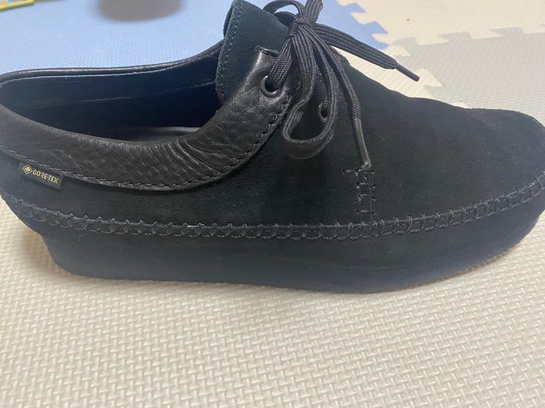CLARKS ウィーバー ブラック モカシン26.5cm GORE-TEX