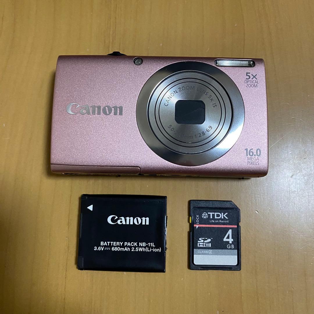 Canon PowerShot A2400 IS ピンク