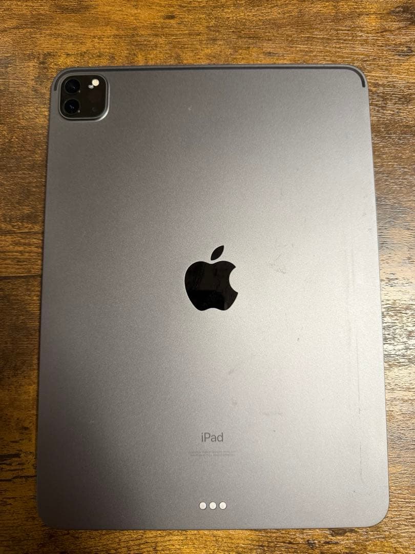 iPad Pro 11インチ　第3世代　スペースグレイ　傷あり