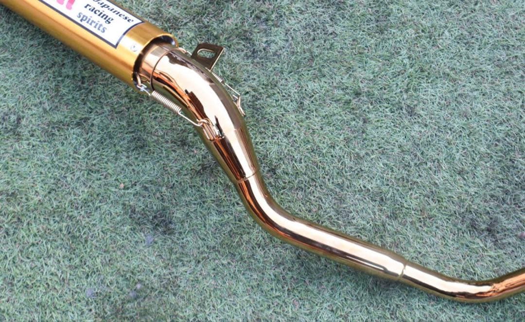 エイプ50 ルーザー管金メッキ