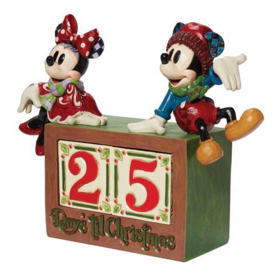 【Disney Traditions】ミッキー&ミニー カウントダウンブロック