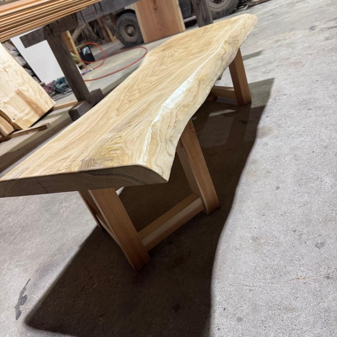 楡欅　ニレケヤキ　一枚板　ローテーブル　センターテーブル　　天板のみ