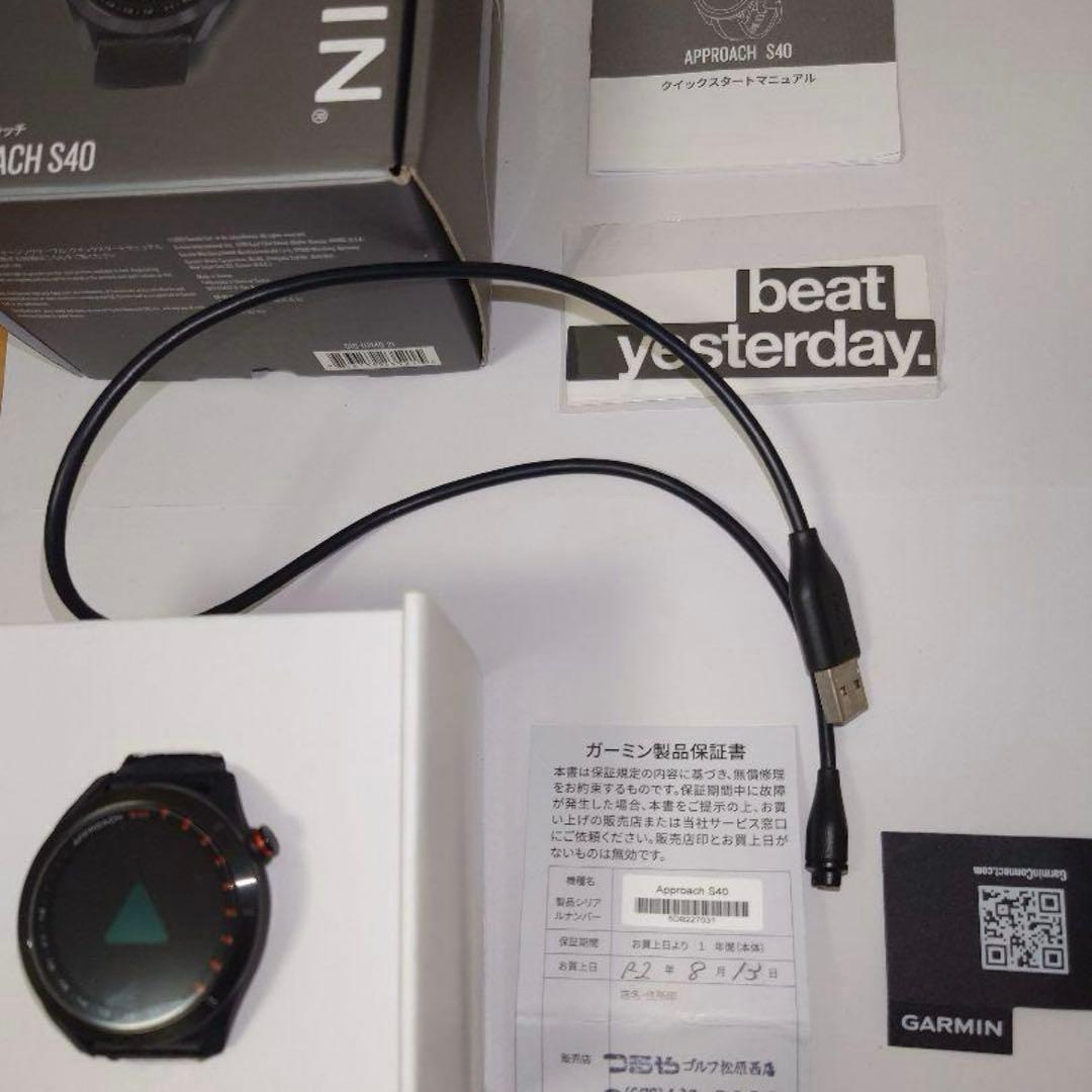 ガーミン　アプローチS40 美品