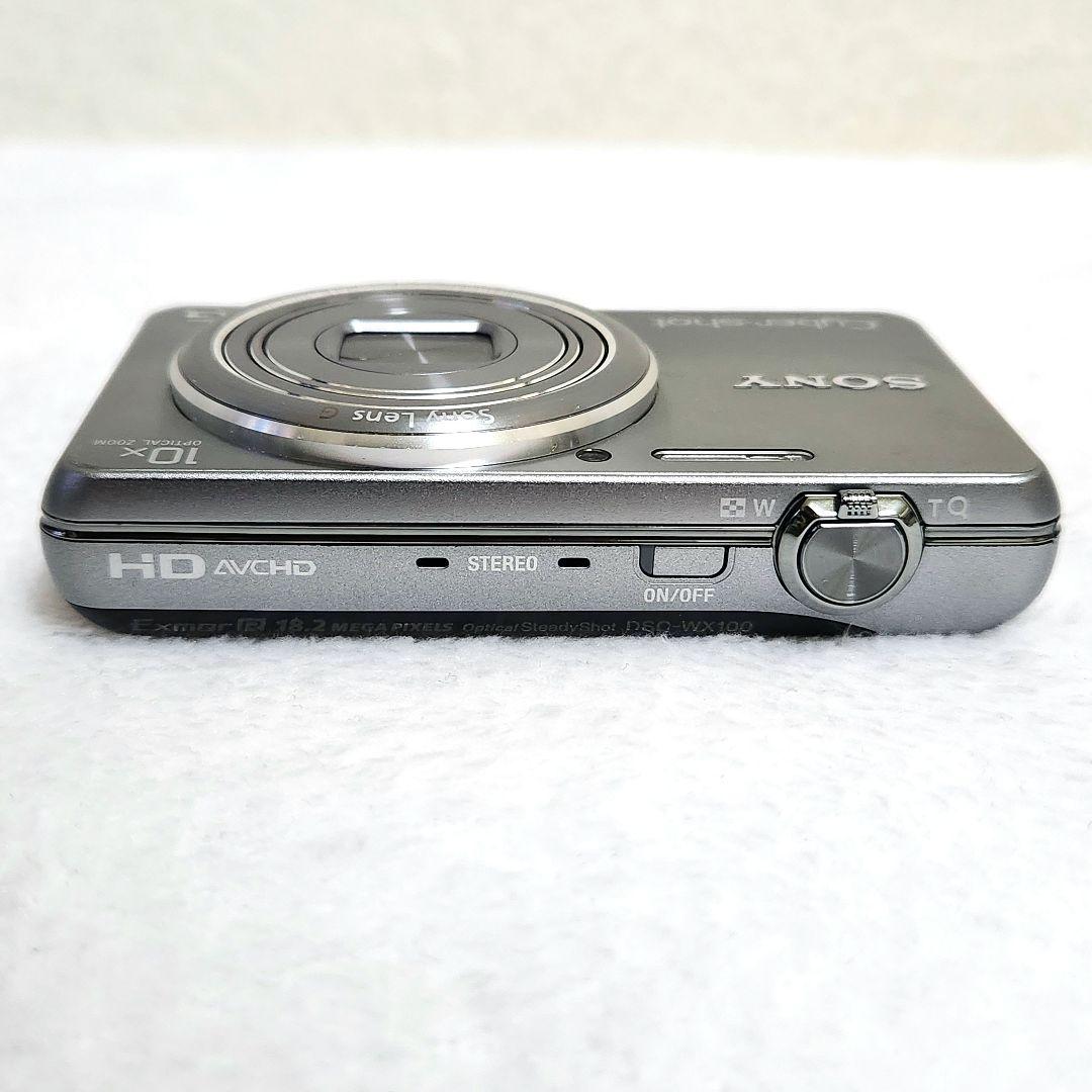【美品】 SONY Cyber Shot DSC WX100 デジカメ 動作品