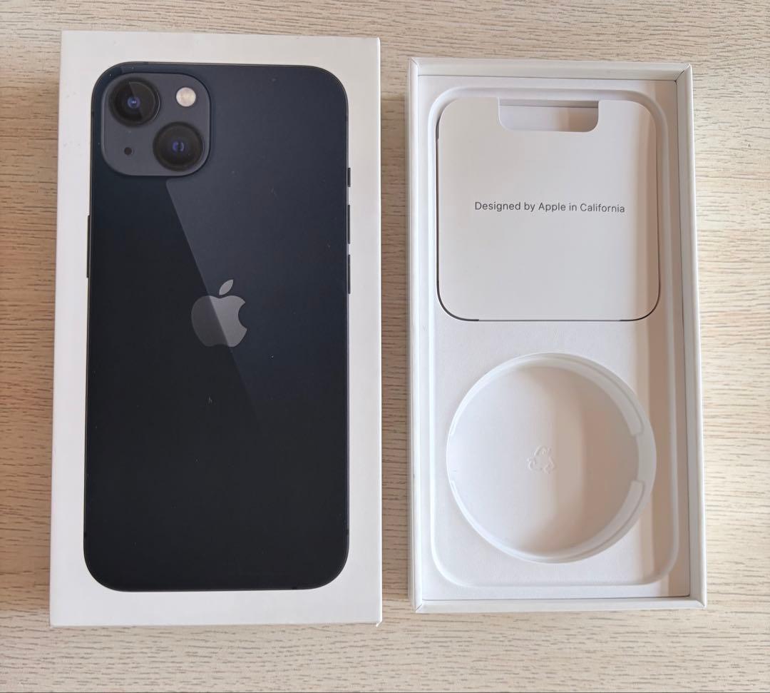 iPhone13 本体　ミッドナイト 128GB バッテリー90%