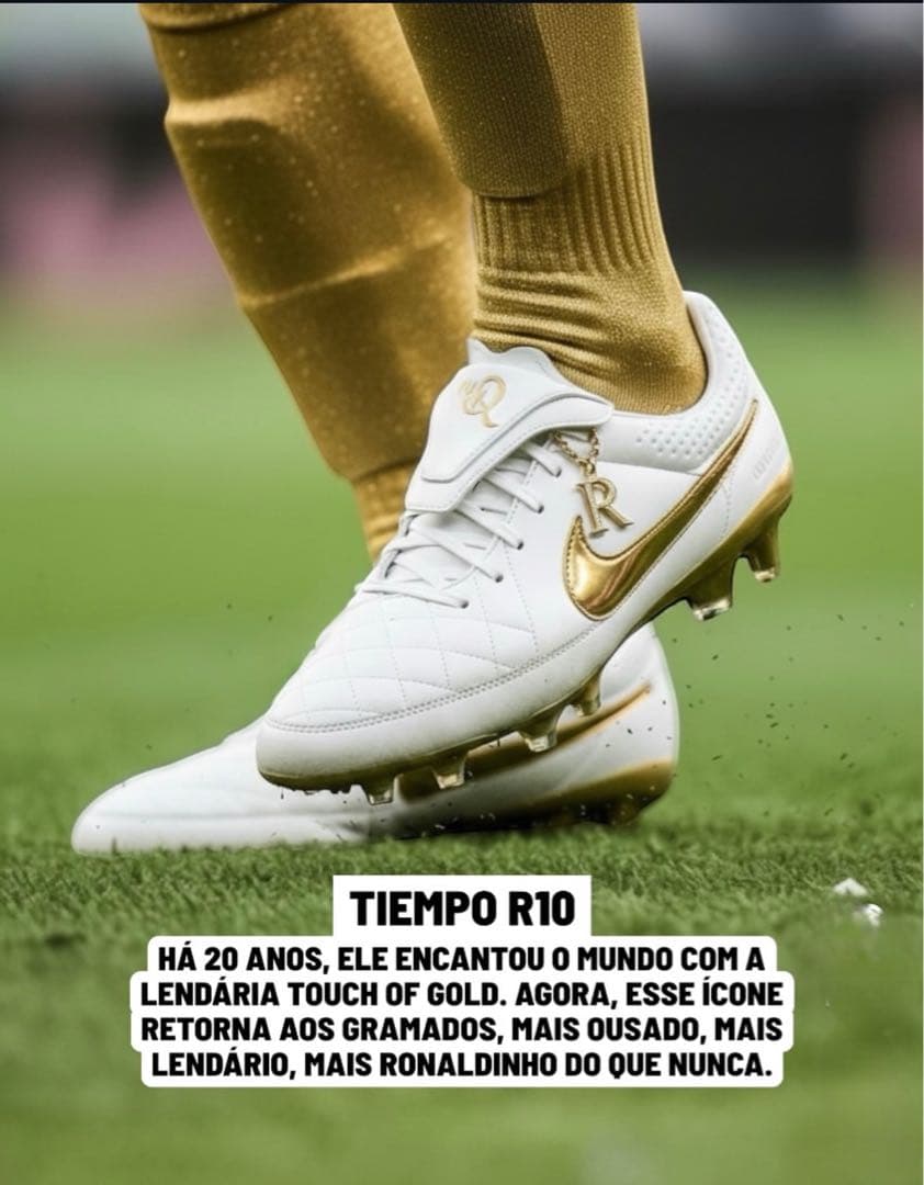 Ronaldinho × Nike Tiempo Legend FG Touch