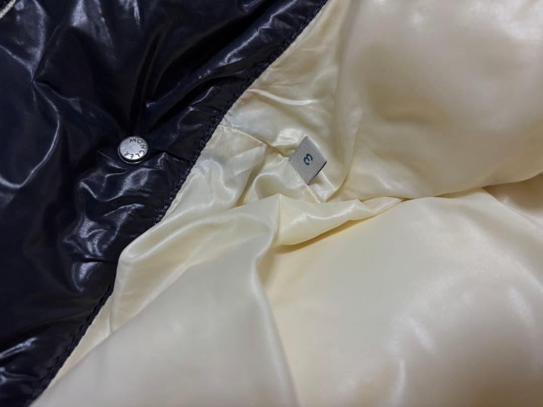 美品　モンクレール BRANSON ブランソン　ネイビー　3