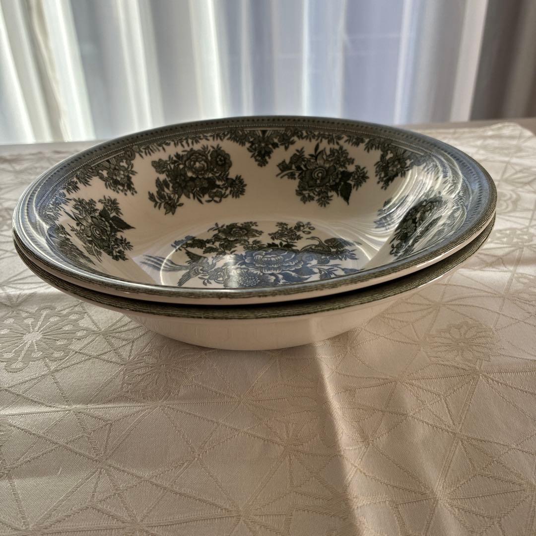 バーレイAsiatic Pheasants Soup Bowl2枚