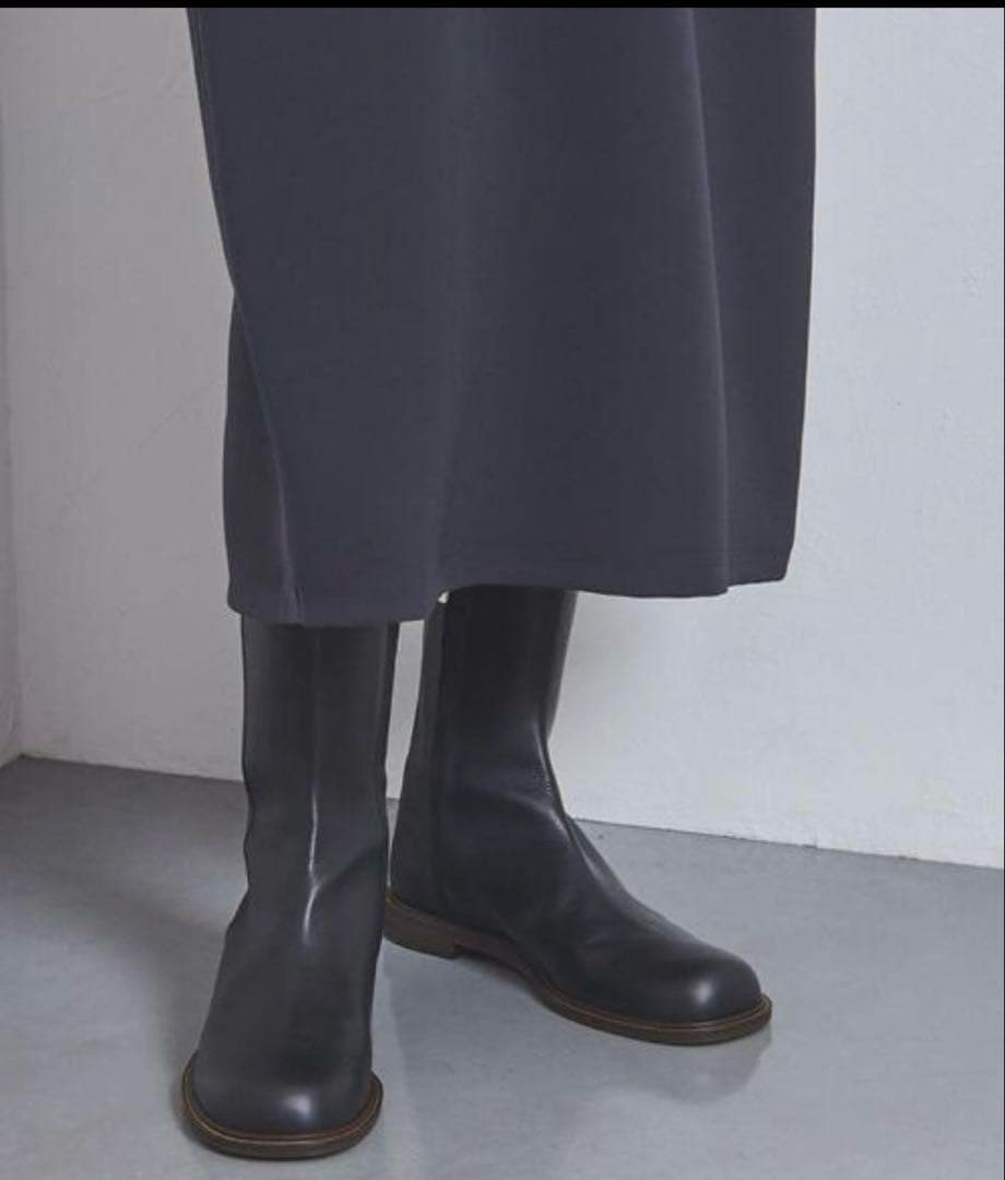 定価58300円　未使用　ローレンス　ショートブーツ　38 サイドジップ