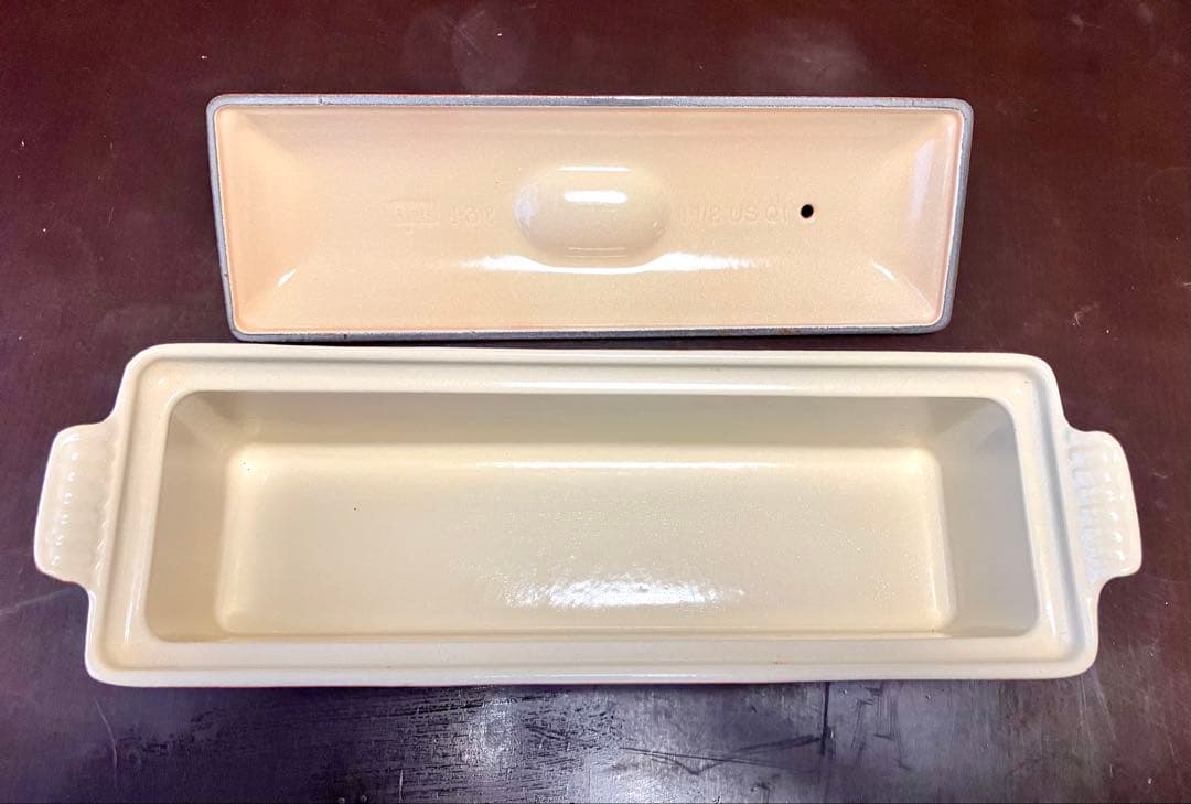 LE CREUSET ☆ル・クルーゼ☆テリーヌ型32cm☆オレンジ