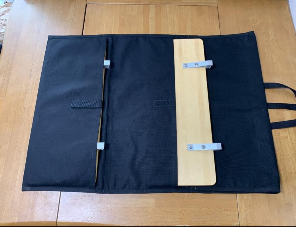 スライドトップロングハーフ竹　４枚収納ケース　改良品