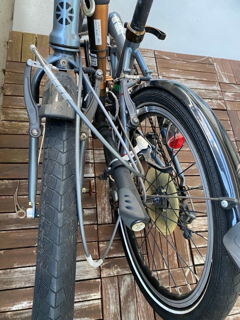 未整備 DAHON ダホン 折りたたみ自転車 グレー