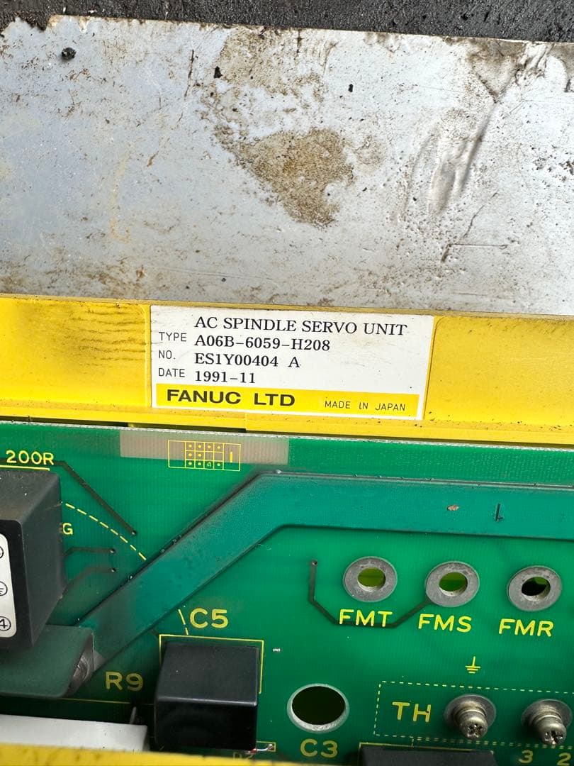 ACスピンドルサーボユニット A06B-6059-H208