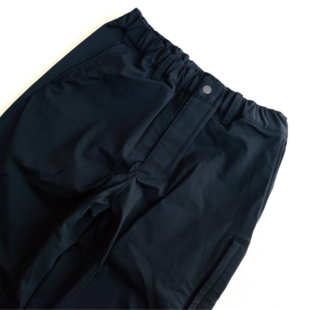 6738【美品】TFW49 アンクルカーゴパンツ　22AW ブラック ゴルフ