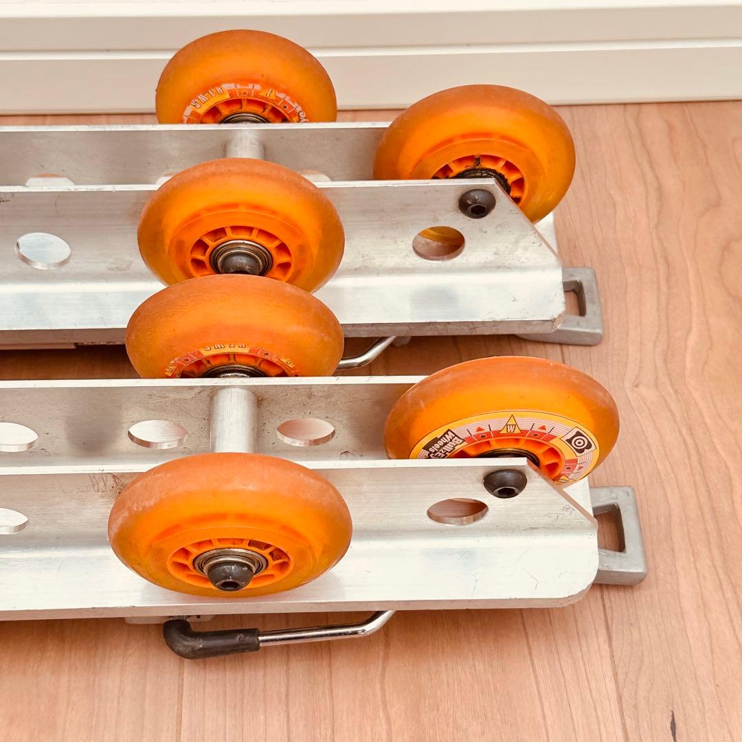 インライン ローラー スキー 練習 トレーニング ツイン　シングル 6連 オフ