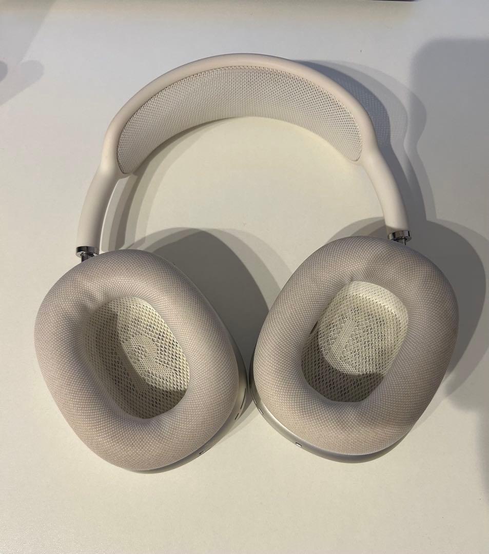 AirPodsMax第一世代シルバー ワイヤレスヘッドフォン ケース・箱付き