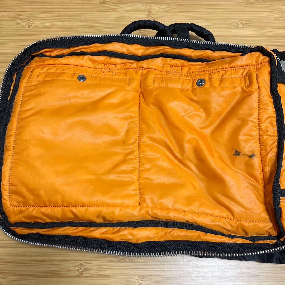 ポーター タンカー 3way ブリーフケース リュック 黒 ナイロン A4・PC