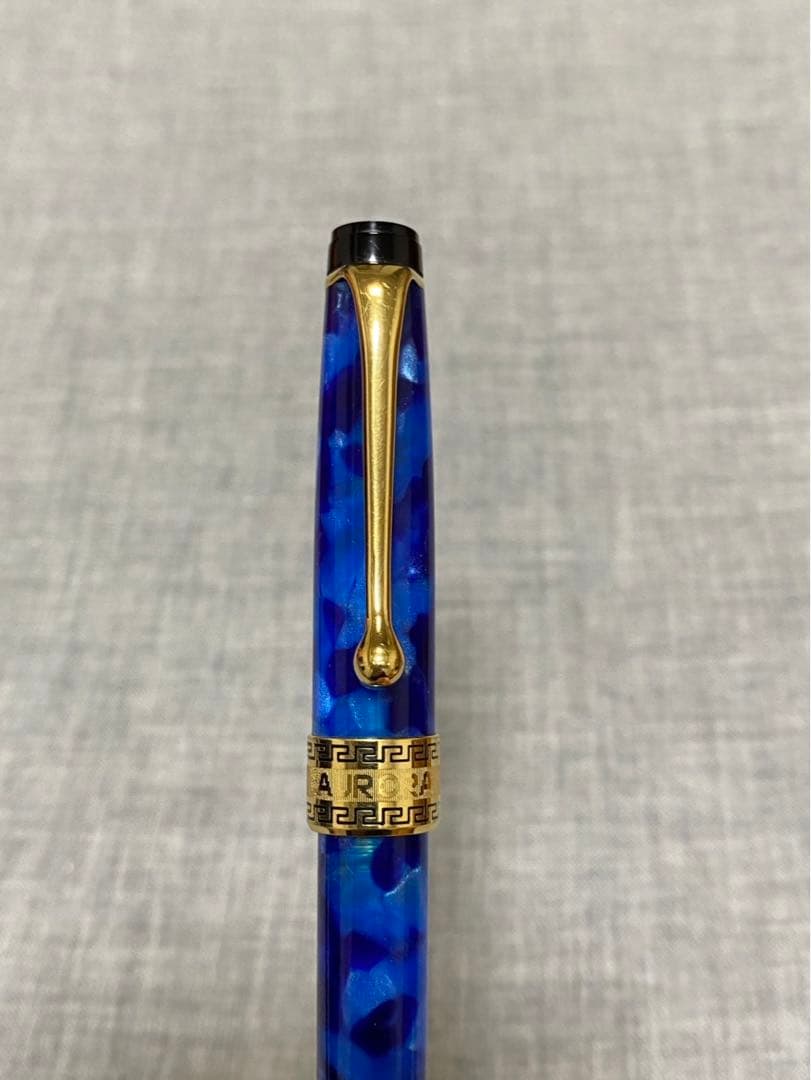 コンパス　アウロラ　AURORA　ボールペン　オプティマ　ブルーGT