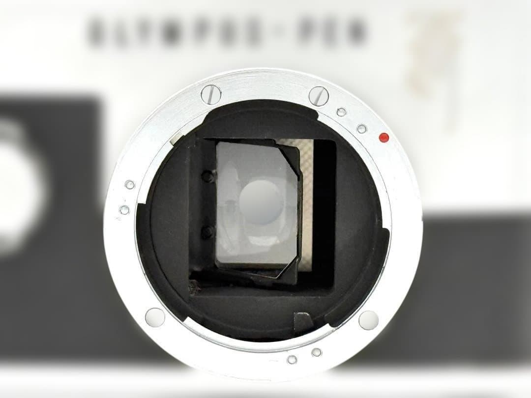 【完動品】OLYMPUS PEN-F 花文字 + 標準レンズ ハーフカメラ