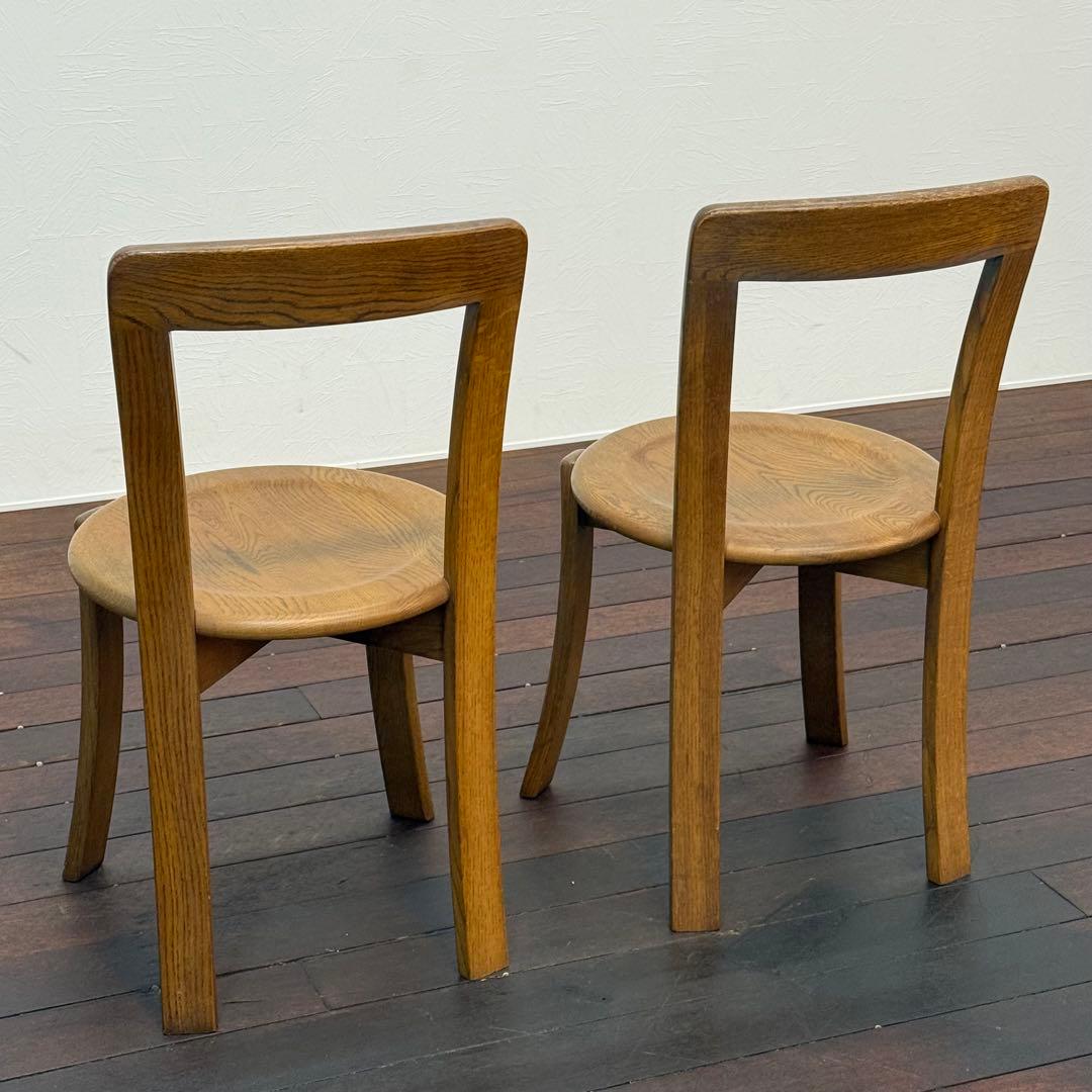 H21K39b 浜本工芸 ダイニングチェア DC-6020 2脚セット