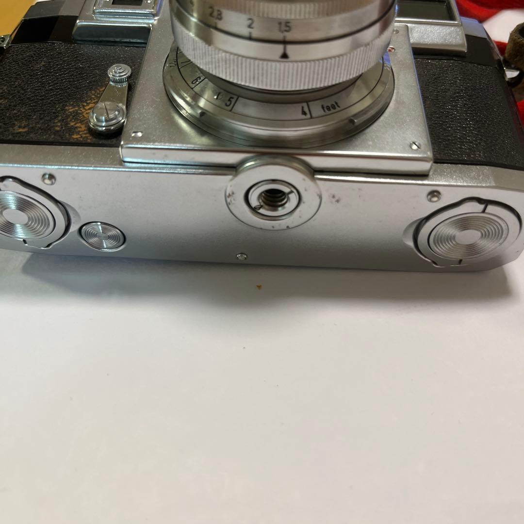 コンタックス Ⅱa Opton Sonnar 1:1.5 50mm ケース付き