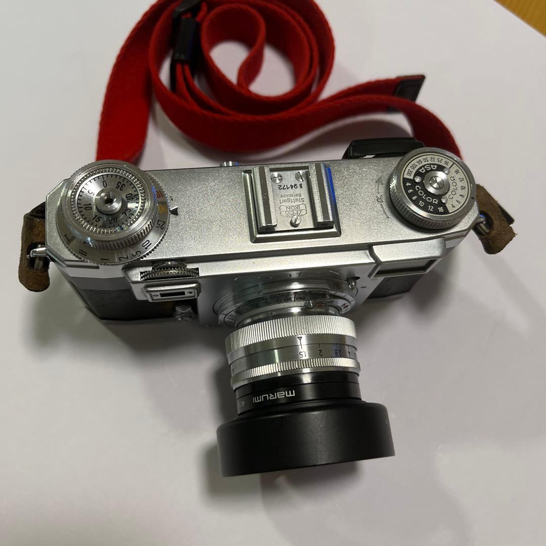 コンタックス Ⅱa Opton Sonnar 1:1.5 50mm ケース付き