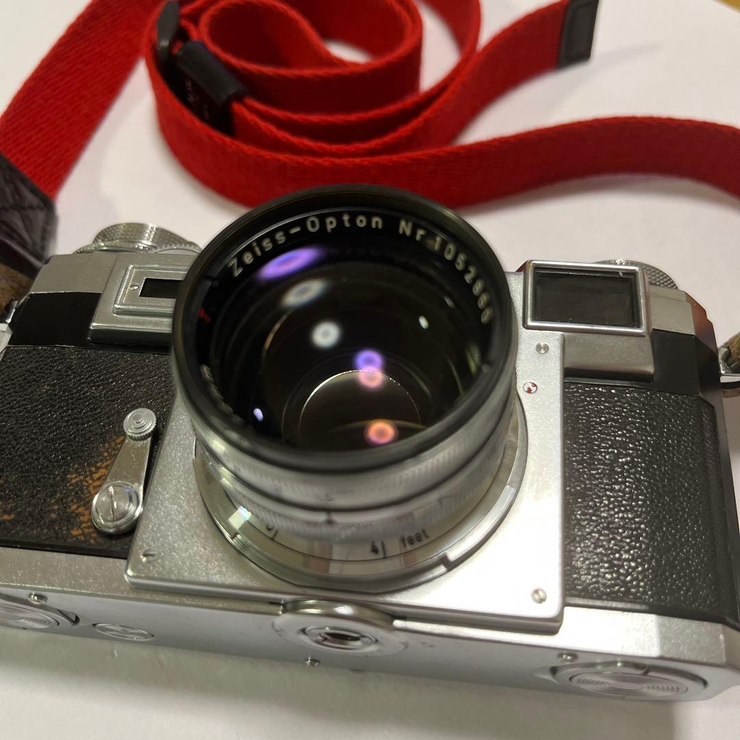 コンタックス Ⅱa Opton Sonnar 1:1.5 50mm ケース付き