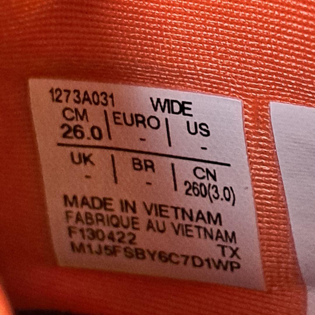 asics winjob ウインジョブ　CP211　安全靴　26㎝ 美品