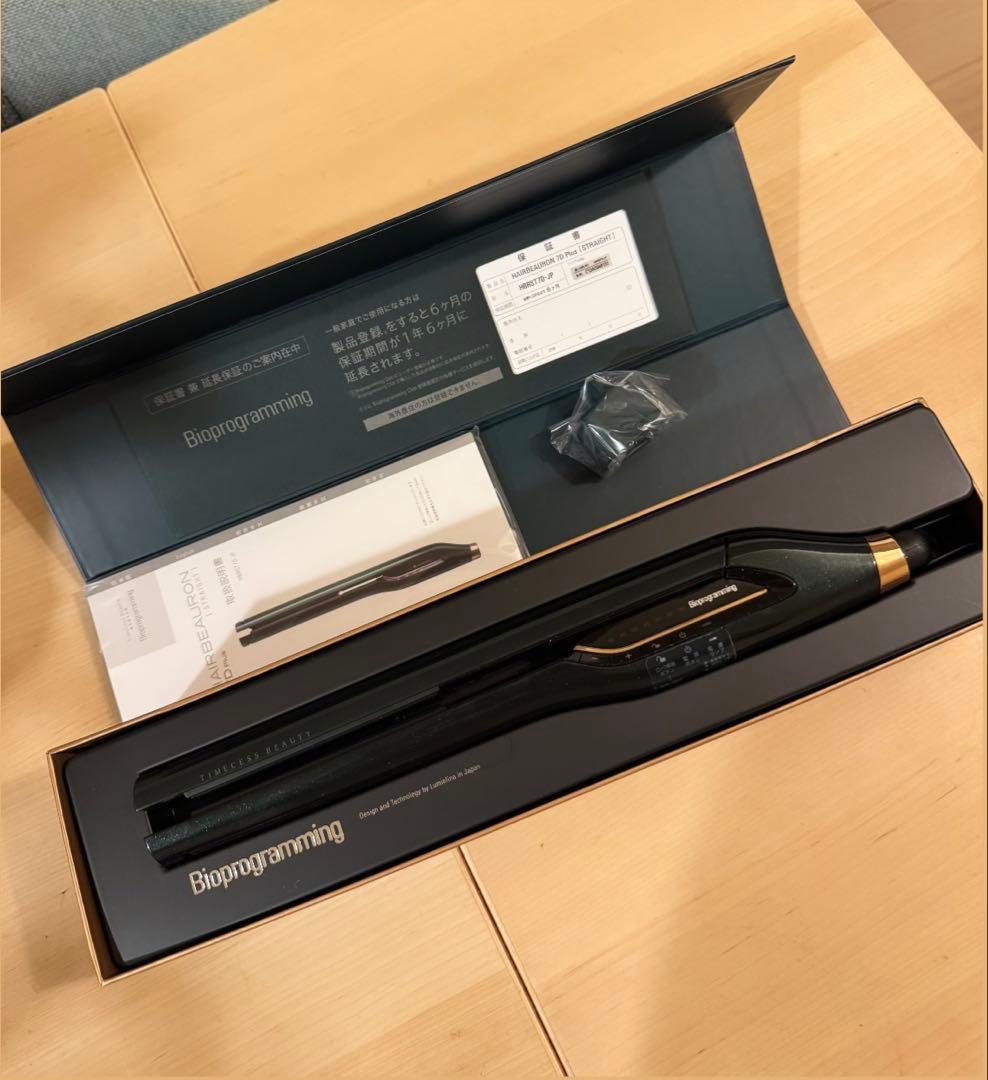 ヘアビューロン　ストレートヘアアイロン　7D plus