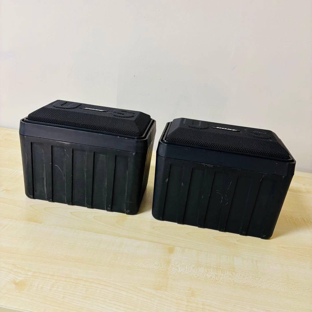 【希少品】高音質モデル BOSE US-25S スピーカー　白文字　送料込み
