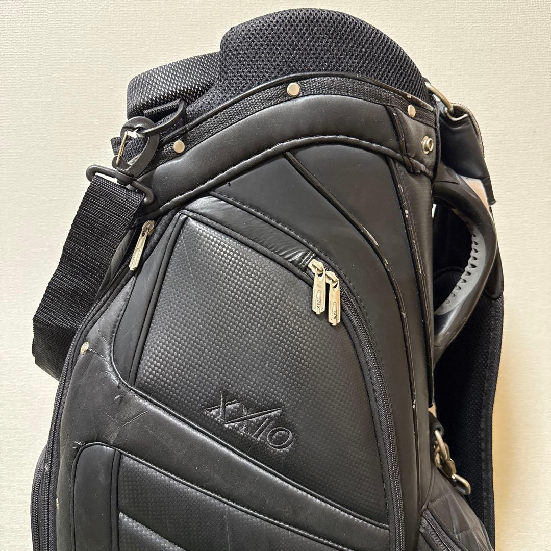 希少 XXIO ゼクシオ キャディバッグ クラブケース一体型 スタンド付き