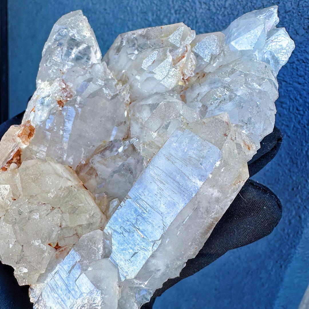 希少❗️高級品 ❗キラキラ☆超綺麗♡超強いパワー ヒマラヤ水晶クラスターA1484