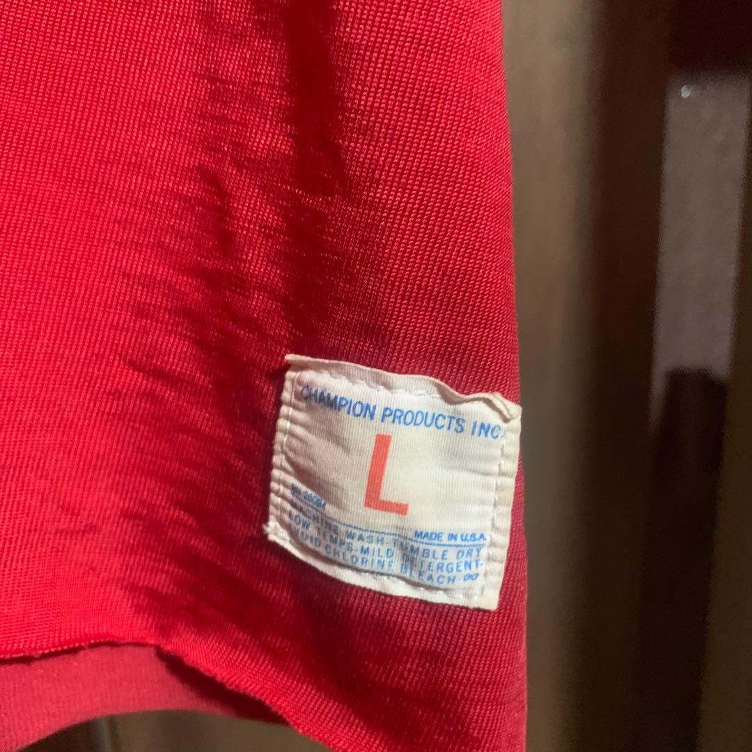 チャンピオンバータグオリジナルフットボールシャツ