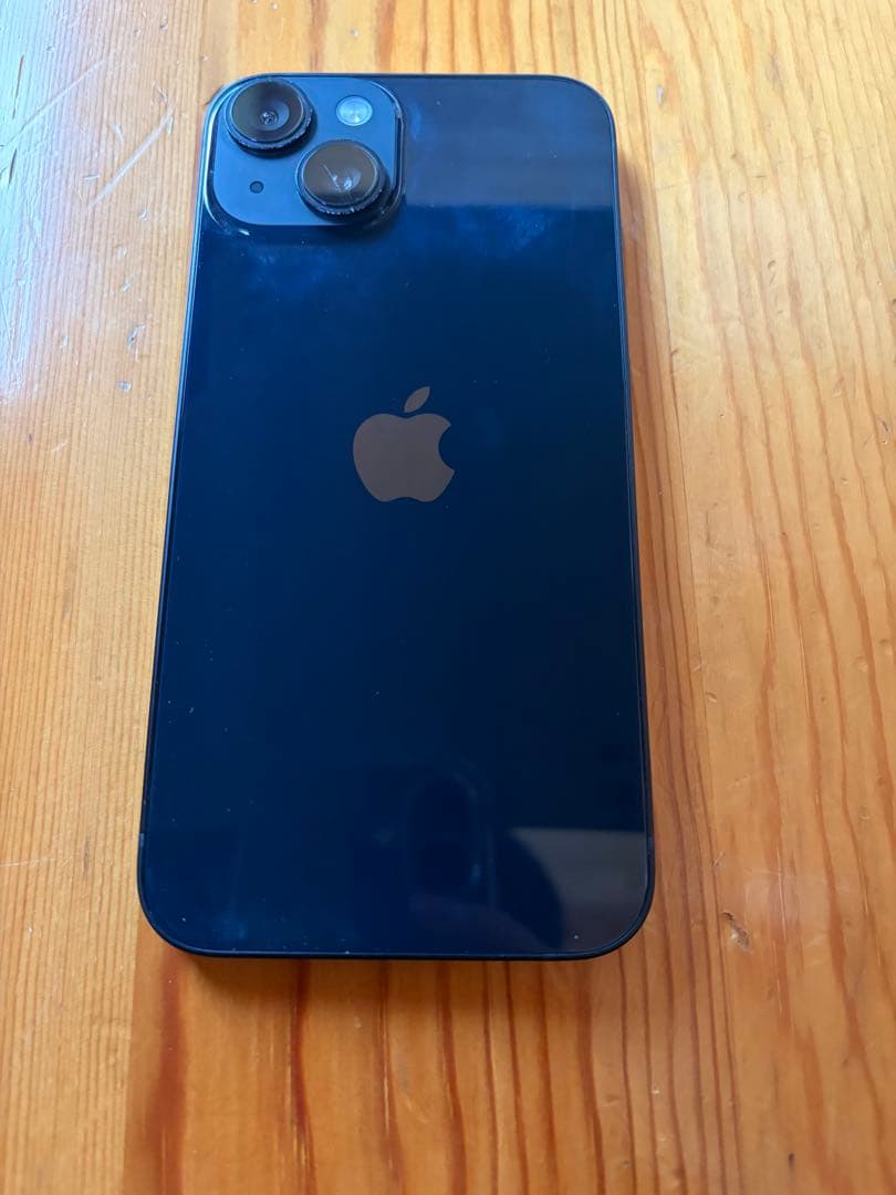 Apple iPhone 14 128GB 本体 ミットナイド ケーブル