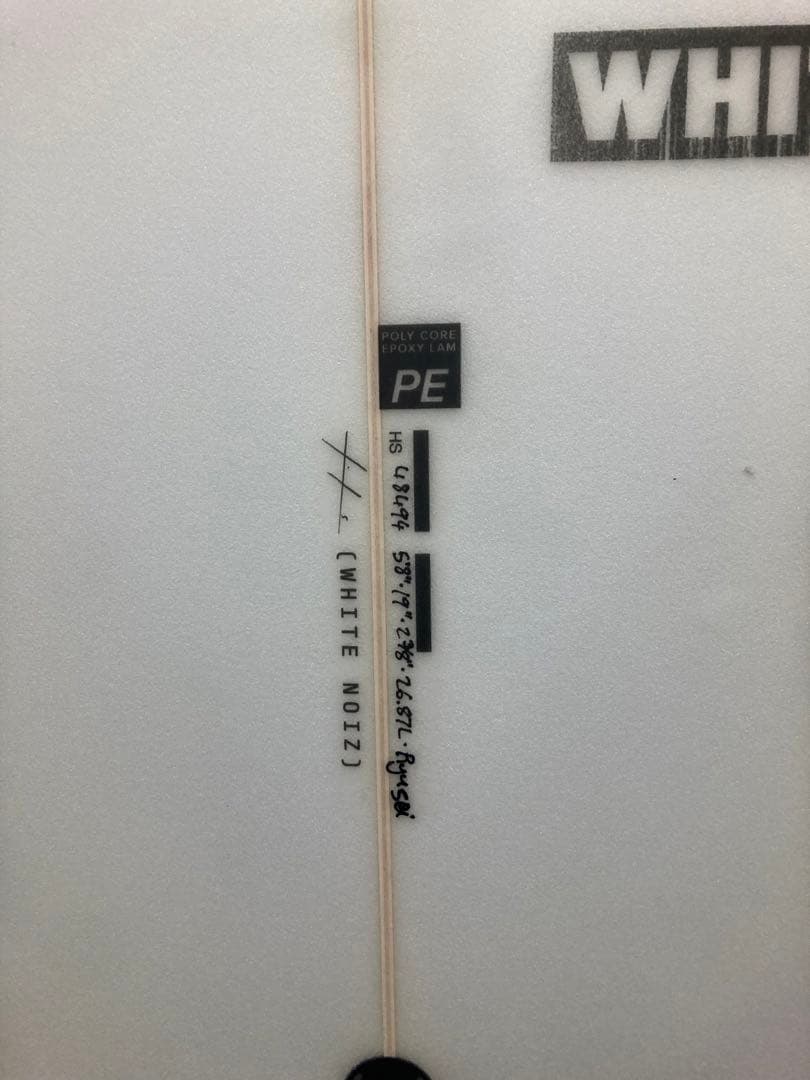※this-is-nasWhite Noiz 5'8・26.87L