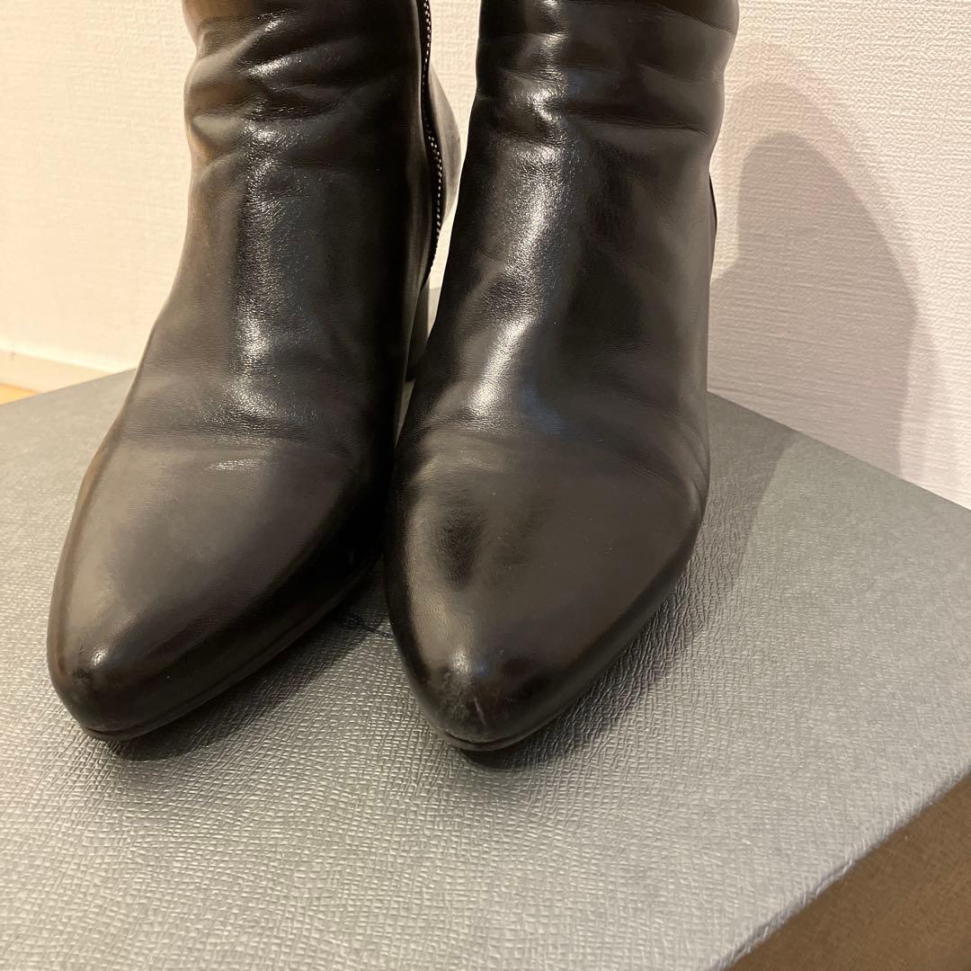 プラダ　ショートブーツ　38.5