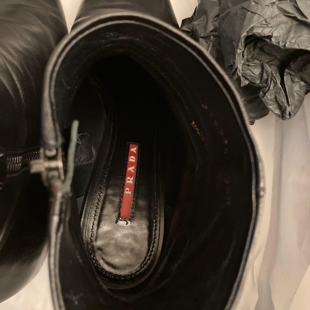 プラダ　ショートブーツ　38.5