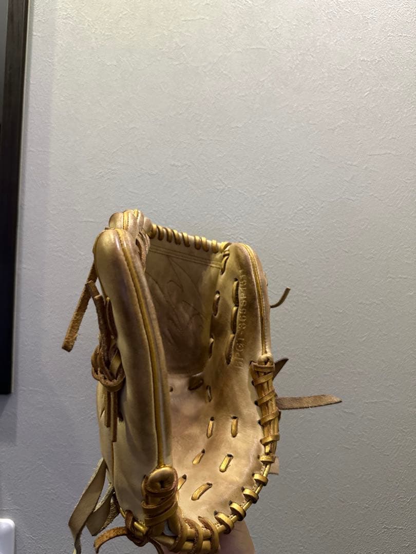 ZETT 硬式グローブ 左投手用グローブ ベージュ