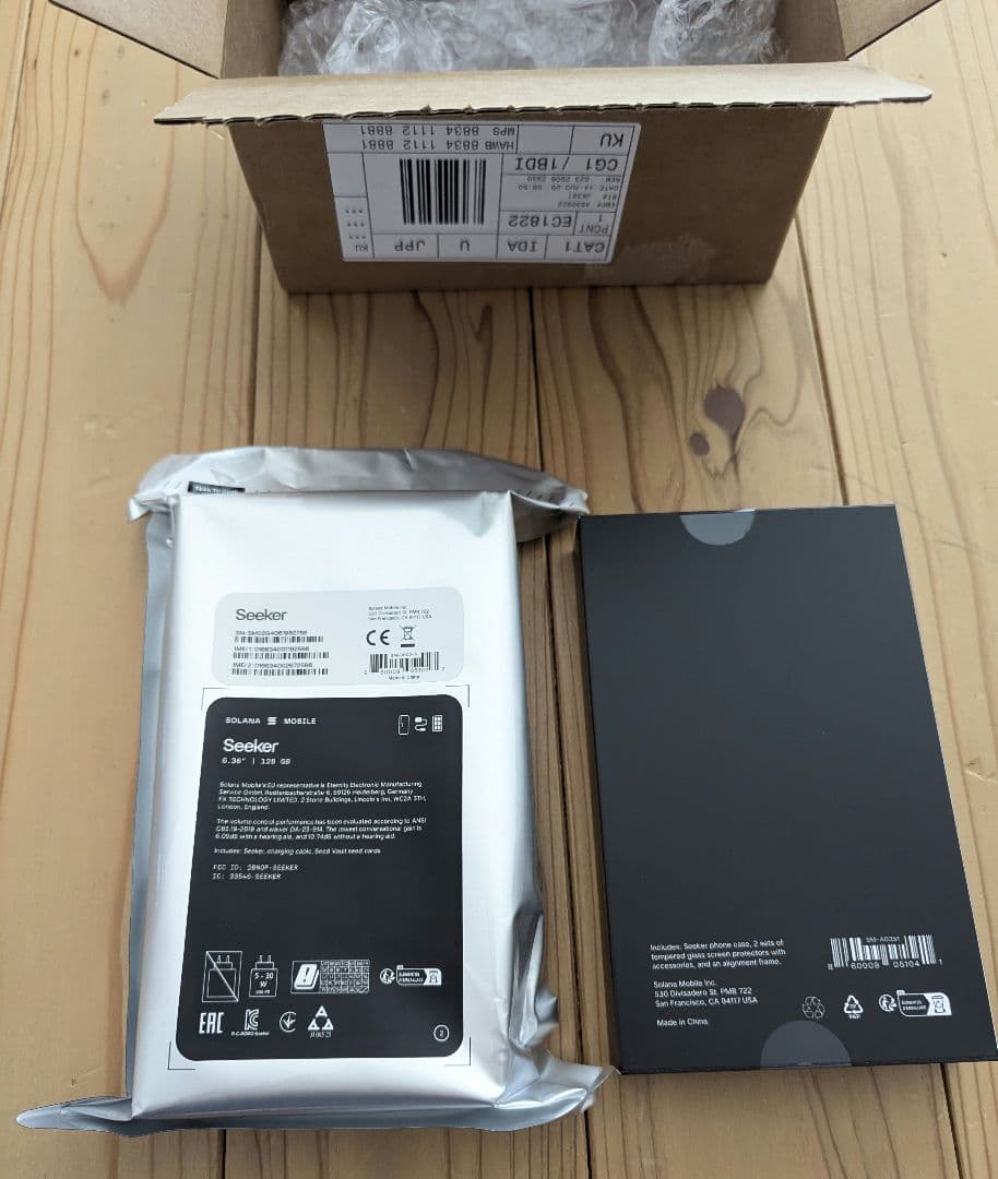 新品未開封 Solana Mobile Seeker ソラナモバイルシーカー