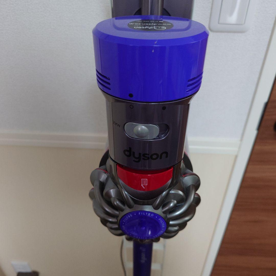 dyson v8 slim fluffy origin ブラシ スタンド付き