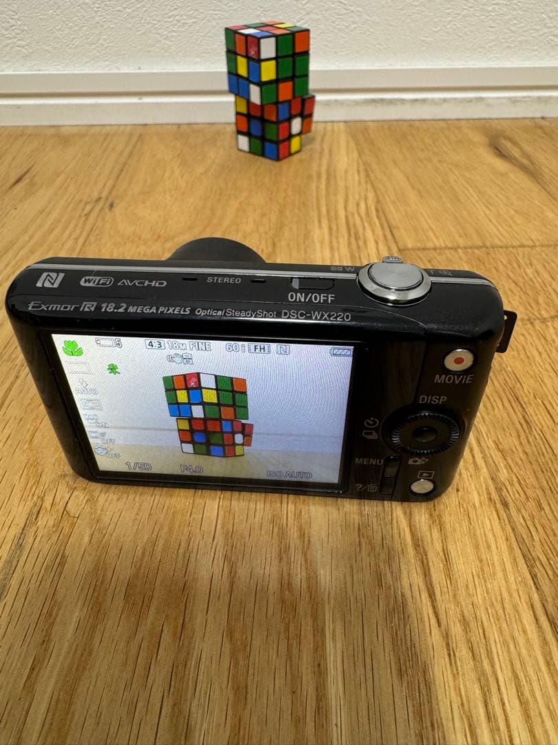 ソニー Sony サイバーショットDSC-WX220 動作確認