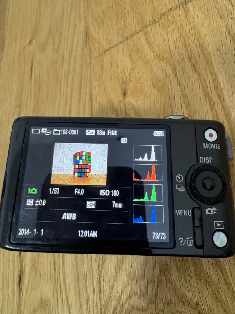 ソニー Sony サイバーショットDSC-WX220 動作確認