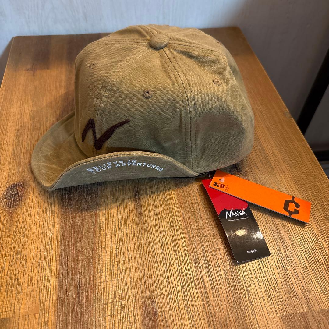 【完全新品未使用】NANGA✖︎Clef WAXED COTTON B.CAP